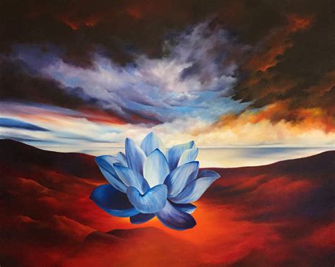 Blue Lotus | Blue lotus, Painting, Art