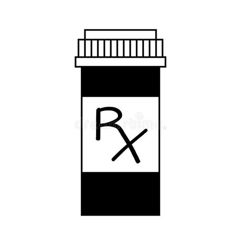 Pill Bottle Clipart Black And White - Iwanna Fly