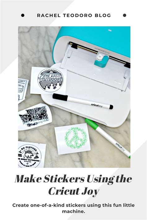 Making Stickers With Cricut