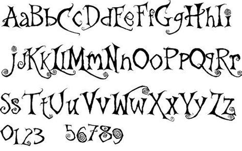 Pin on CALLIGRAPHY | Tim burton drawings style, Lettering, Lettering ...