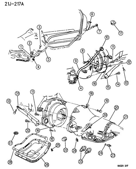 Visual Guide: Components of a 1995 Dodge Dakota