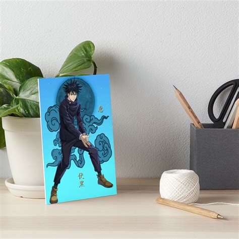 "Megumi Fushiguro Ten Shadows - Jujutsu Kaisen" Art Board Print for Sale by reelanimedragon ...