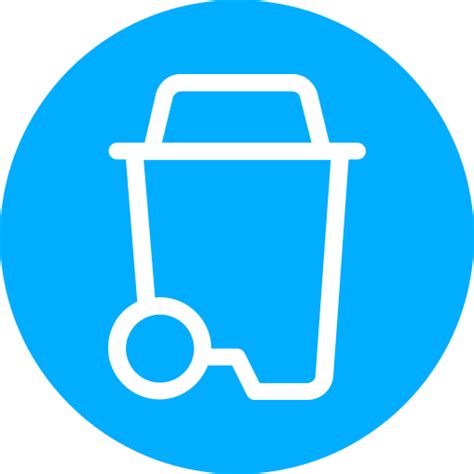 Recycle bin Generic Blue icon