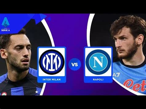 Serie A Inter Milan Vs Napoli PES Highlights - YouTube