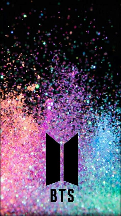 Pin by Ivy on BTS (wallpaper) | Bts wallpaper, Bts logo wallpaper, Bts logo