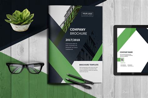 Minimal-Inspired Company Profile Brochure Template