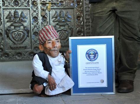 World's shortest man, Chandra Bahadur Dangi, dies at 75 | World News ...