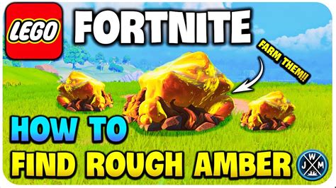 How to Find Amber in LEGO FORTNITE (Make Cut Amber) - YouTube