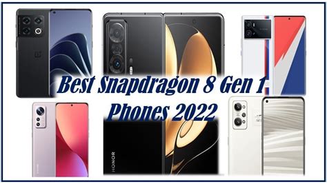 Best Snapdragon 8 Gen 1 Phones you can buy in 2022 - Tech Arena24