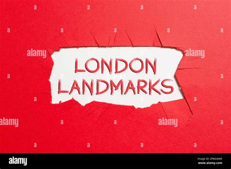 Conceptual display London Landmarks, Conceptual photo most iconic ...