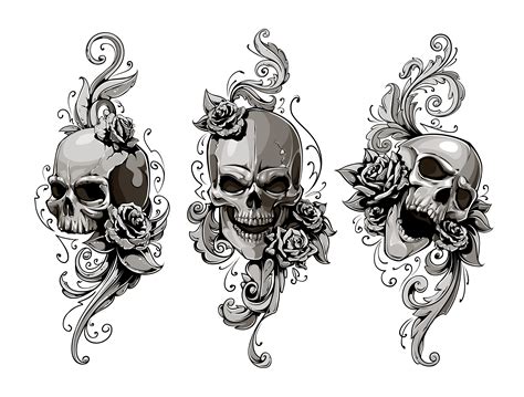 Free Skull Tattoo Patterns