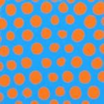 Orange Polka Dot Background Free Stock Photo - Public Domain Pictures