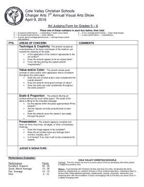 Simple Art Judging Sheet: Complete with ease | airSlate SignNow