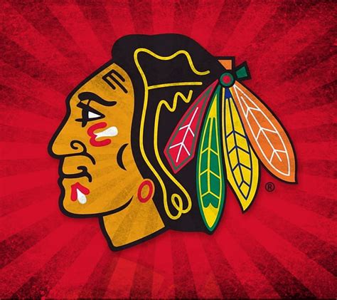 Chicago Blackhawks Feathers Wallpaper