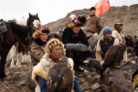 Golden Eagle Festival is a Must-see Event in Asia, Particularly in Mongolia. Editorial Stock ...