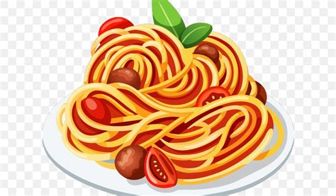 Spaghetti With Meatballs Pasta Italian Cuisine Bolognese Sauce Clip Art, PNG, 640x480px ...