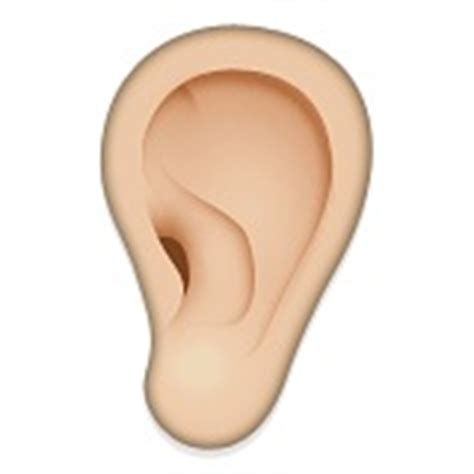 Ear Emoji 😀😂👌 ️😍