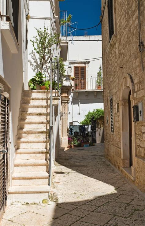 Alleyway. Noci. Puglia. Italy. Stock Image - Image of edifice, apulia: 93320609