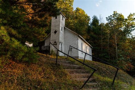 Abandoned Mt. Zion United Methodist Church - West Virginia Stock Photo ...