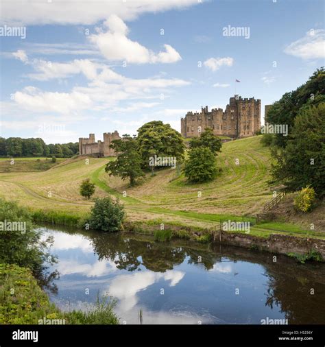 Alnwick Castle, home of the Duke and Duchess of Northumberland, film ...