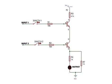 AND Gate using Transistor