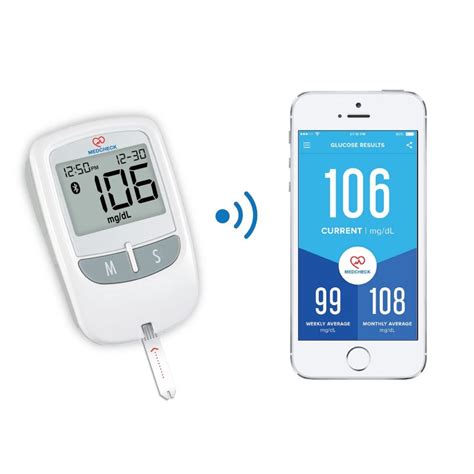 Blood Glucose Monitor with Bluetooth