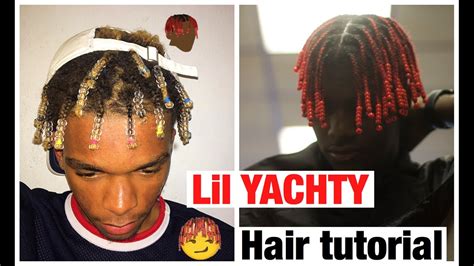 LIL YACHTY HAIR TUTORIAL - YouTube