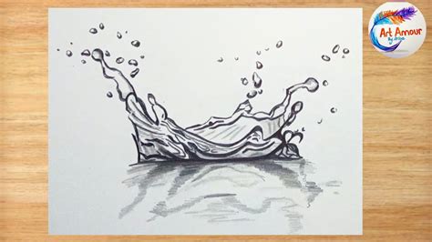 Drawing Of Water Splash