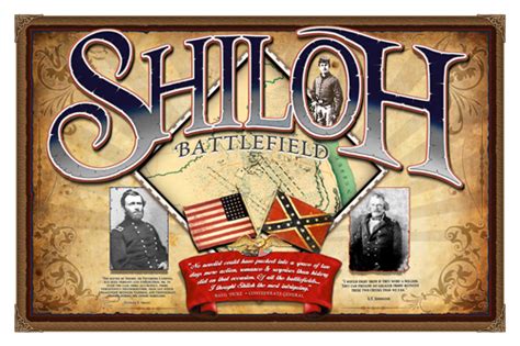 U.S. ColorPrint - Civil War Posters - Shiloh Battlefield