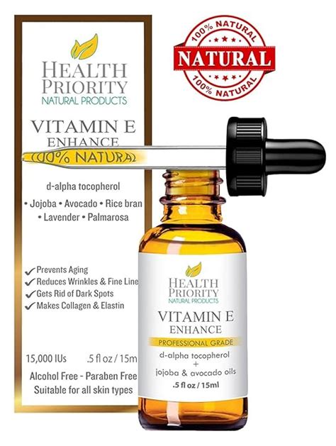 Health Priority Natural Products Vitamin E Oil Reviews, Walmart - Best ...