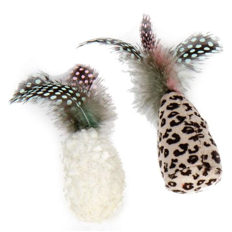 Pet Park Blvd Tail Feathers Cat Toys - 2 Pack | BaxterBoo