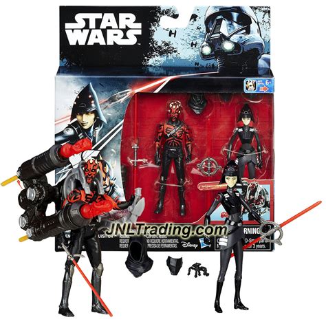 Hasbro Year 2016 Star Wars Rebels 2 Pack 4 Inch Tall Figure - SEVENTH – JNL Trading