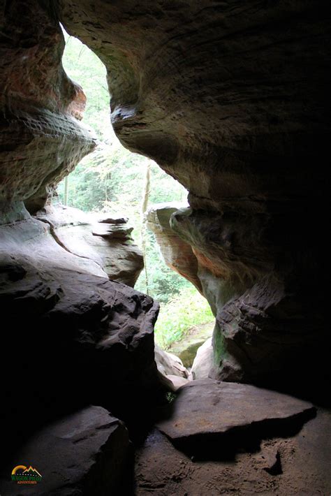 Hocking Hills State Park Rock House Hiking Trail