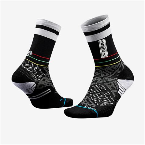 Stance Run Dem Crew - Black - Running Socks | Pro:Direct Running