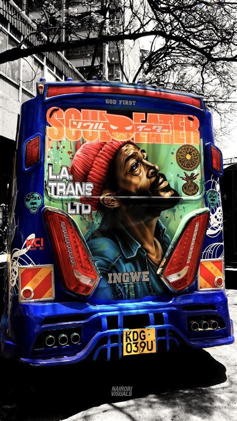 A Matatu in Nairobi, Kenya : r/streetart