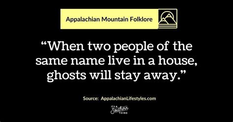 19 pieces of mountain folklore for everyday life - It's a Southern Thing