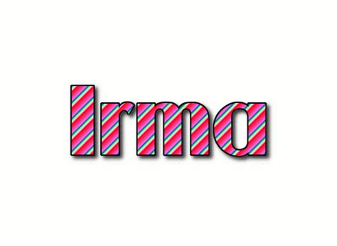 Irma Logo | Free Name Design Tool from Flaming Text