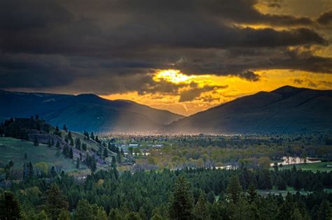 Missoula in the Spring ©Mark Mesenko | Missoula montana, Missoula, Big ...