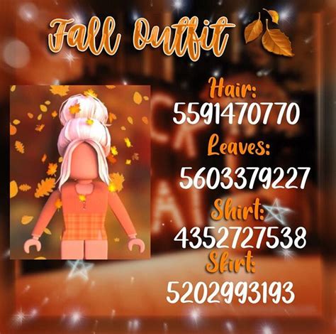 halloween outfit 🍁 | Roblox roblox, Roblox codes, Coding clothes