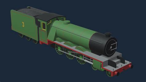 Henry the Green Engine A1 - Download Free 3D model by Sea Land Air ...