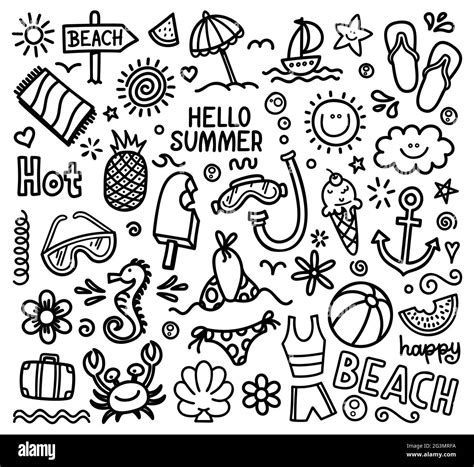 20+ Summer Pictures To Draw - AllysonSaba