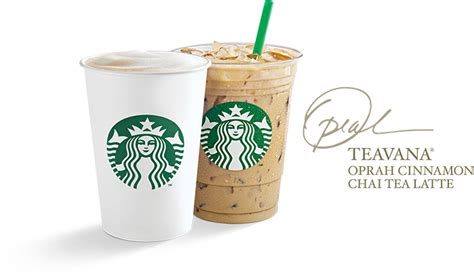 Starbucks Deal: BOGO Oprah Chai Tea Latte
