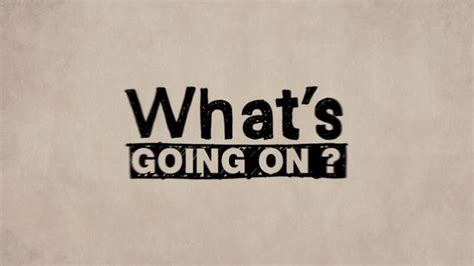 O Que Significa "What's Going On"? - Inglês no Teclado