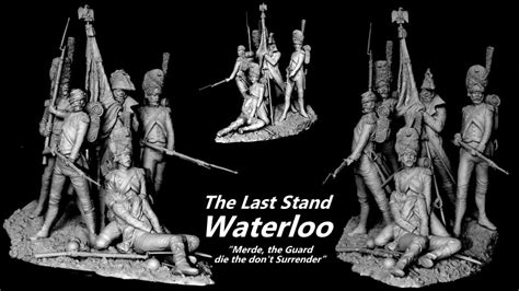 'Merde!' Last Stand of the Old Guard Waterloo - Carl Reid ...