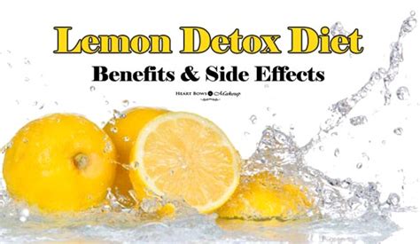 Decoding The Lemon Detox Diet Plan- Benefits, Weight Loss & Side ...