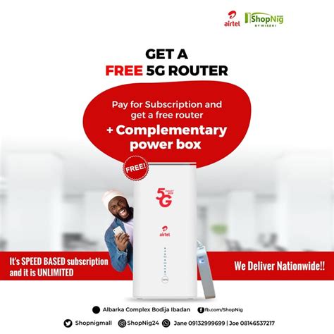 Free Airtel 5g Router - Technology Market - Nigeria