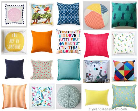 Spring Home Wares: Cushions - Style & Shenanigans