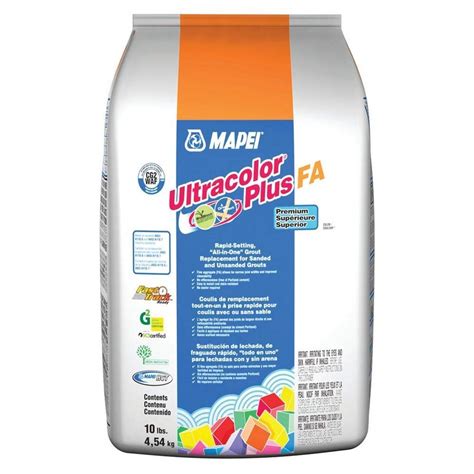 Buy ei Ultracolor Plus FA Rapid-Setting Grout 10 lb Bag (Charcoal ...