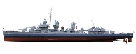 USS The Sullivans DD-537 Fletcher-class destroyer | Navy coast guard, Warship model, Naval force