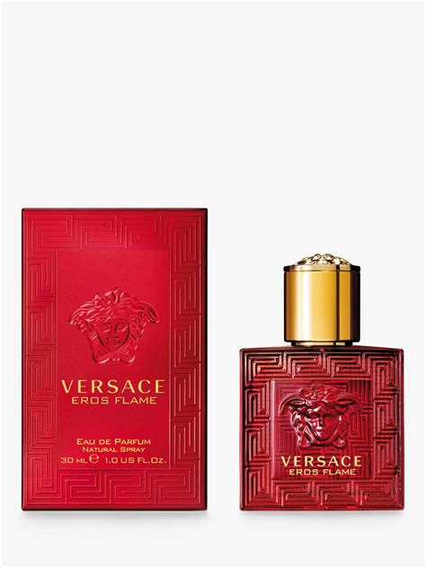 Eros Flame Eau de Parfum, the new men's fragrance from Versace, strikes you right through the ...